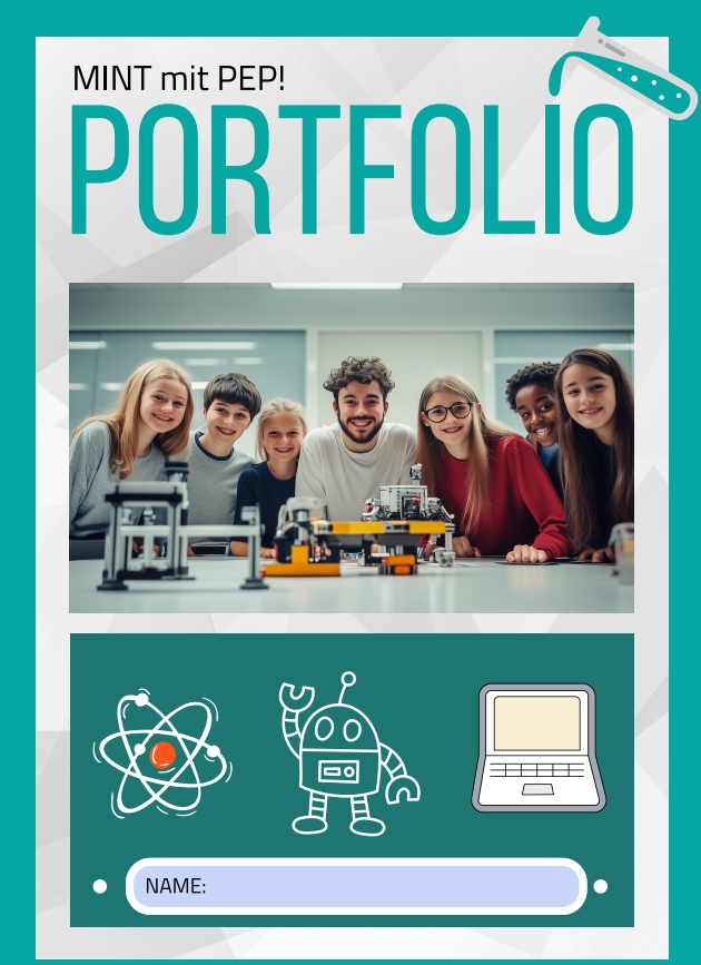Deckblatt Portfolio ohne Seitenzahl
