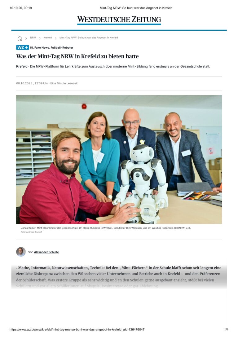 Mint-Tag NRW_ So bunt war das Angebot in Krefeld